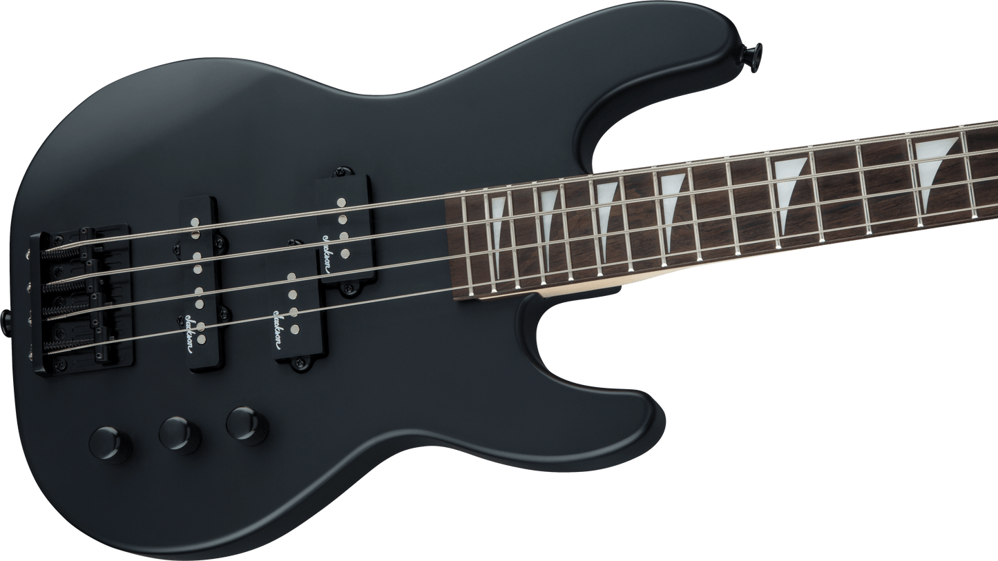 Jackson JS Series Concert™ Bass Minion JS1X, Amaranth Fingerboard, Satin Black 2915556568