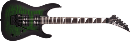 Jackson JS Series Dinky® Arch Top JS32Q DKA, Amaranth Fingerboard, Transparent Green Burst 2918804587