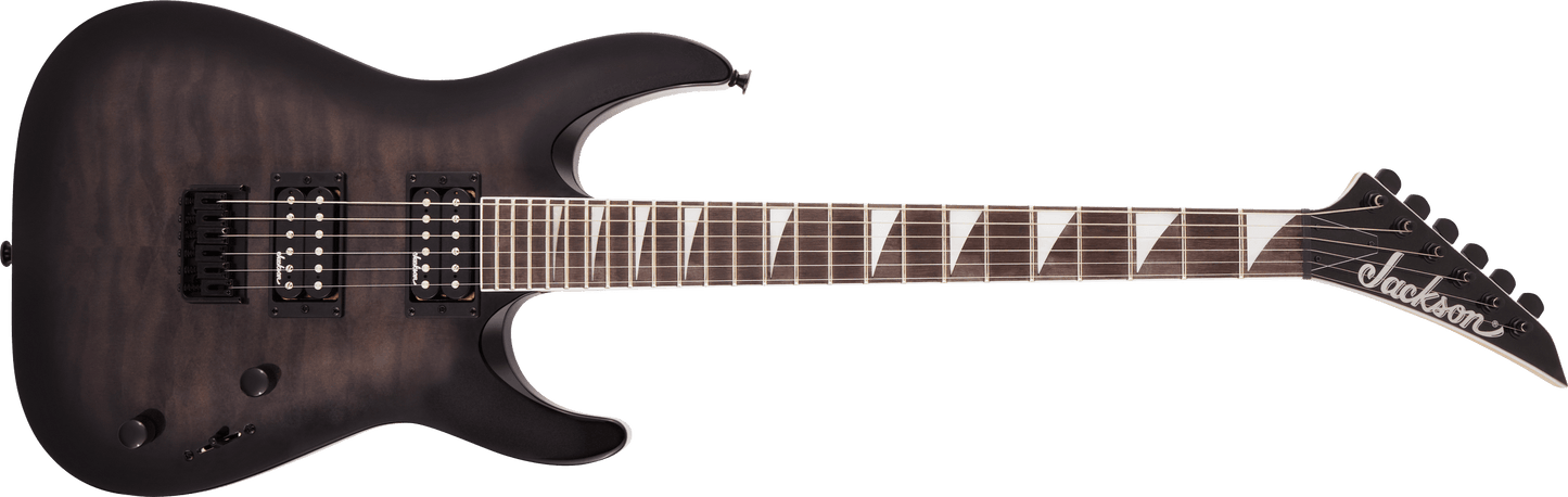 Jackson JS Series Dinky® Arch Top JS32Q DKA HT, Amaranth Fingerboard, Transparent Black Burst 2918809585