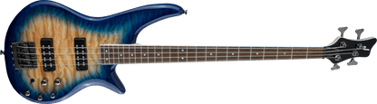 Jackson JS Series Spectra Bass JS3Q, Laurel Fingerboard, Amber Blue Burst 2919007558