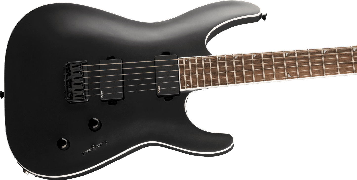 Jackson X Series Soloist™ SLA6 DX Baritone, Laurel Fingerboard, Satin Black 2919260568