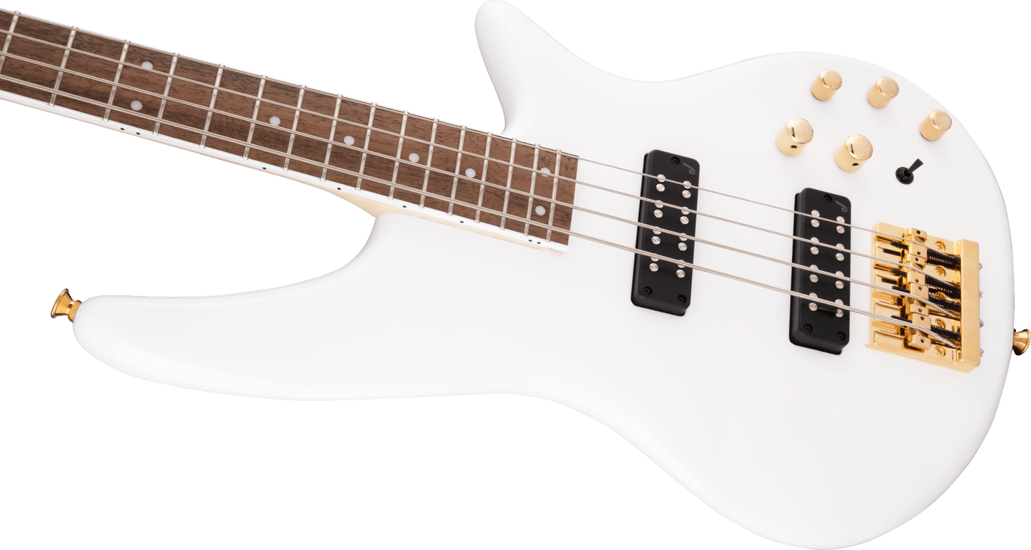 Jackson JS Series Spectra Bass JS3, Laurel Fingerboard, Snow White 2919926576