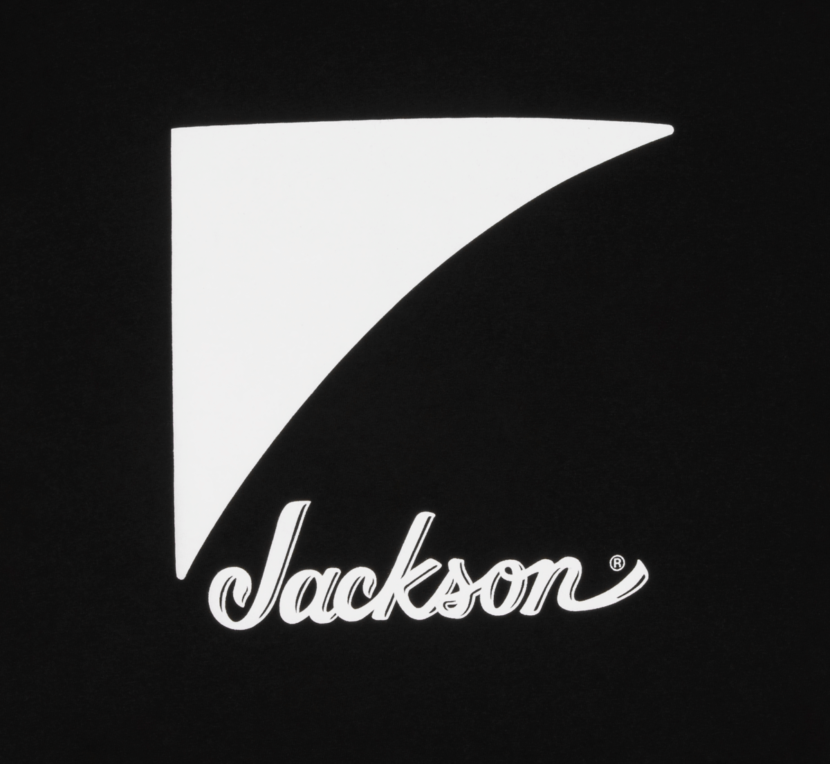 Jackson® Shark Fin Logo T-Shirt, Black, Small S 2990899406