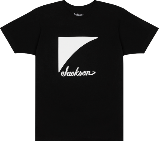 Jackson® Shark Fin Logo T-Shirt, Black, Small S 2990899406