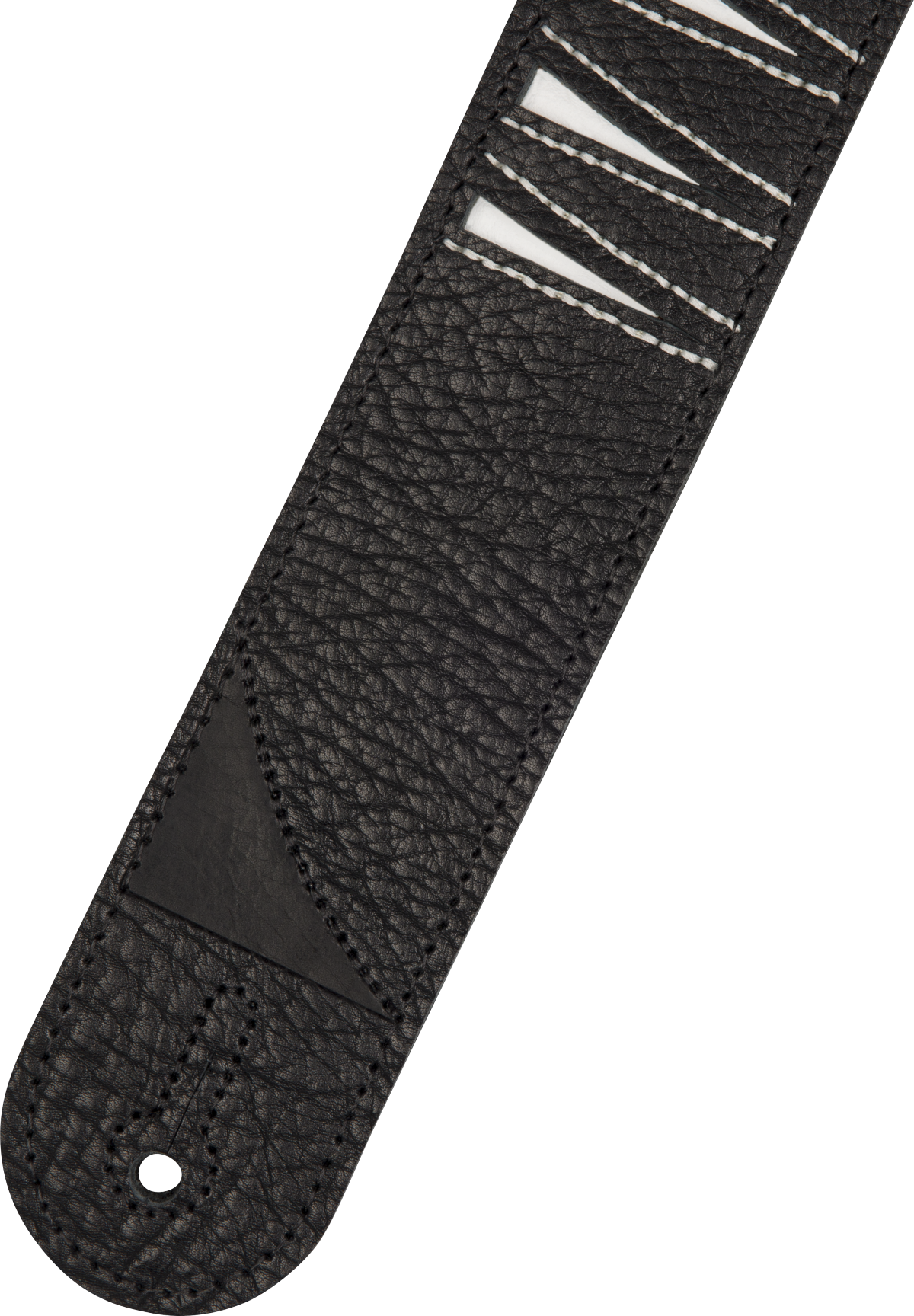 Jackson® Shark Fin Leather Strap, Black and White, 2" 2995378001