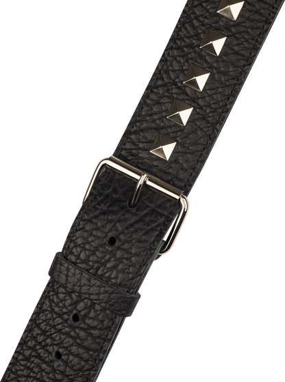 Jackson® Metal Stud Leather Strap, Black, 2.5" 2995378007