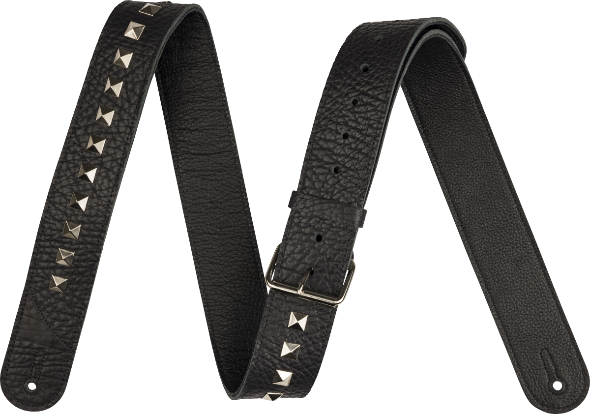 Jackson® Metal Stud Leather Strap, Black, 2.5" 2995378007