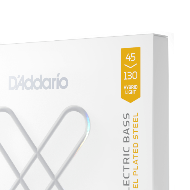 D'Addario 45-130 Hybrid Light 5-String, Multiscale, XS Nickel Strings XSB45130MS