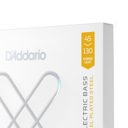 D'Addario 45-130 Hybrid Light 5-String, Multiscale, XS Nickel Strings XSB45130MS