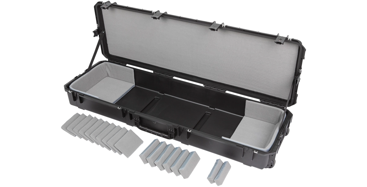 SKB iSeries 6018-8 88-Note Keyboard Case - w/Think Tank Interior: 57" x 17" x 6"