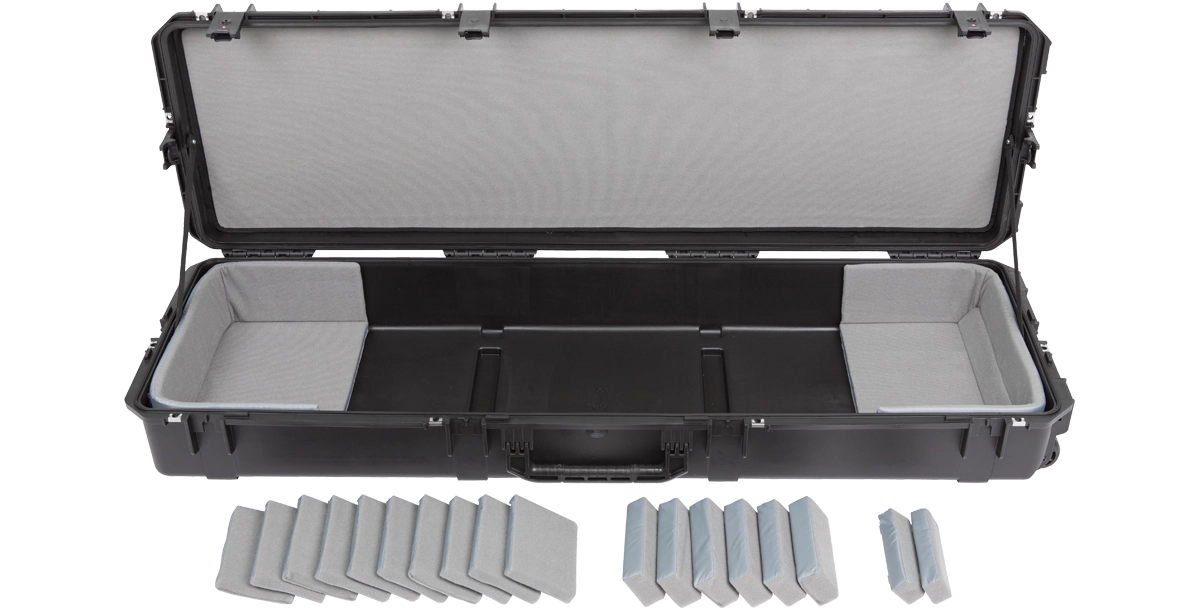 SKB iSeries 6018-8 88-Note Keyboard Case - w/Think Tank Interior: 57" x 17" x 6"