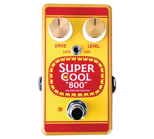 Supercool Pedals 800 Preamp/Distortion Pedal