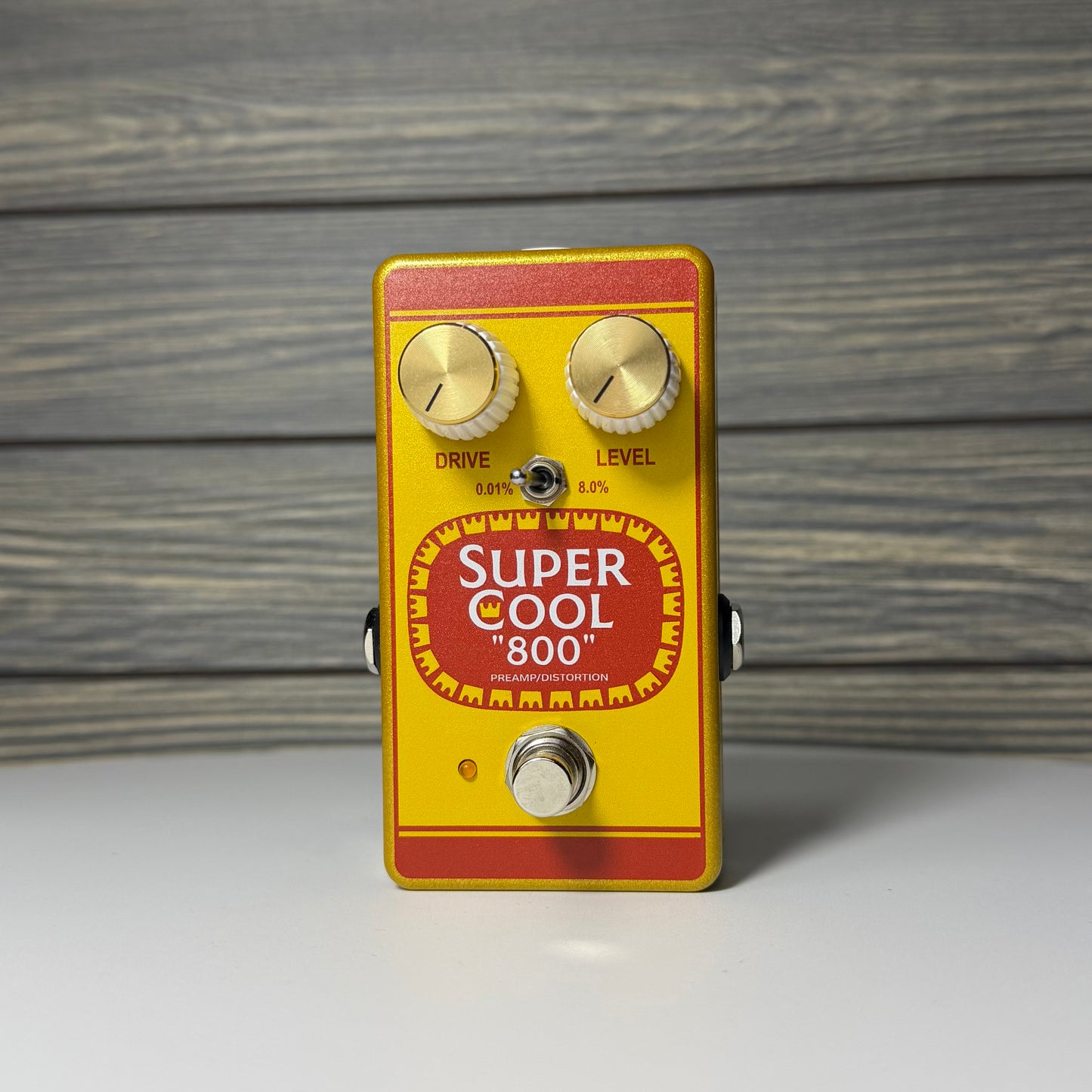 Supercool Pedals 800 Preamp/Distortion Pedal