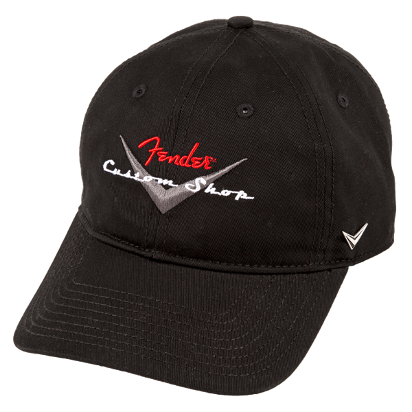 Fender® Custom Shop Baseball Hat, Black, One Size Fits Most 9106635306