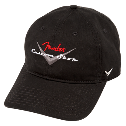 Fender® Custom Shop Baseball Hat, Black, One Size Fits Most 9106635306