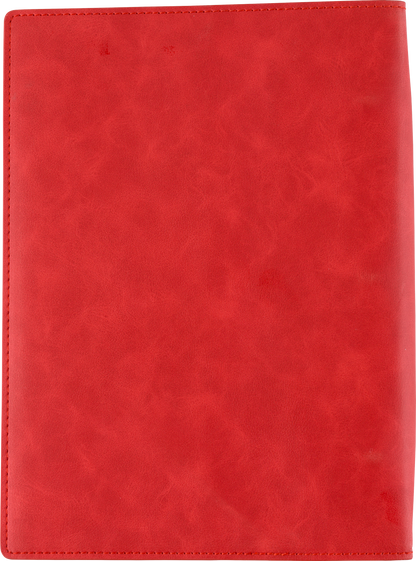 Fender™ Vegan Leather Music Note Book, Dakota Red