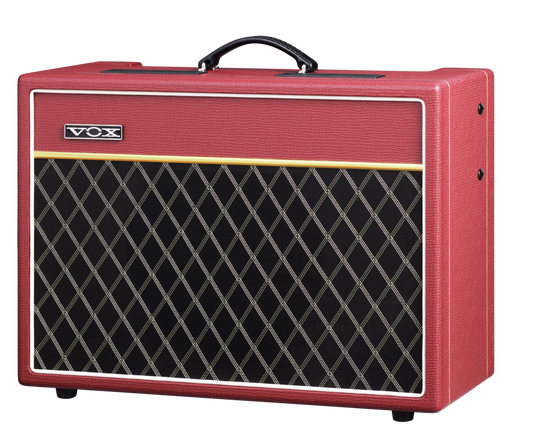 Vox AC15 15 Watt Custom Vintage Red 1x12 Combo with Celestion Greenback AC15C1 CVR