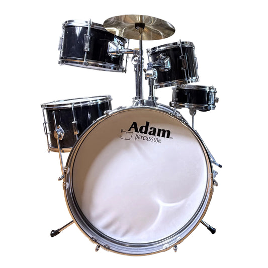 Adam Percussion - JR Drum Kit 5 Piece Black - ADL-1050BK