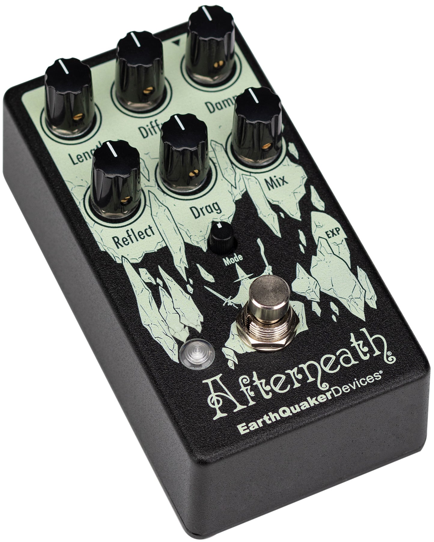 EarthQuaker Devices Afterneath V3 Enhanced Otherworldly Reverberation Machine Effect Pedal