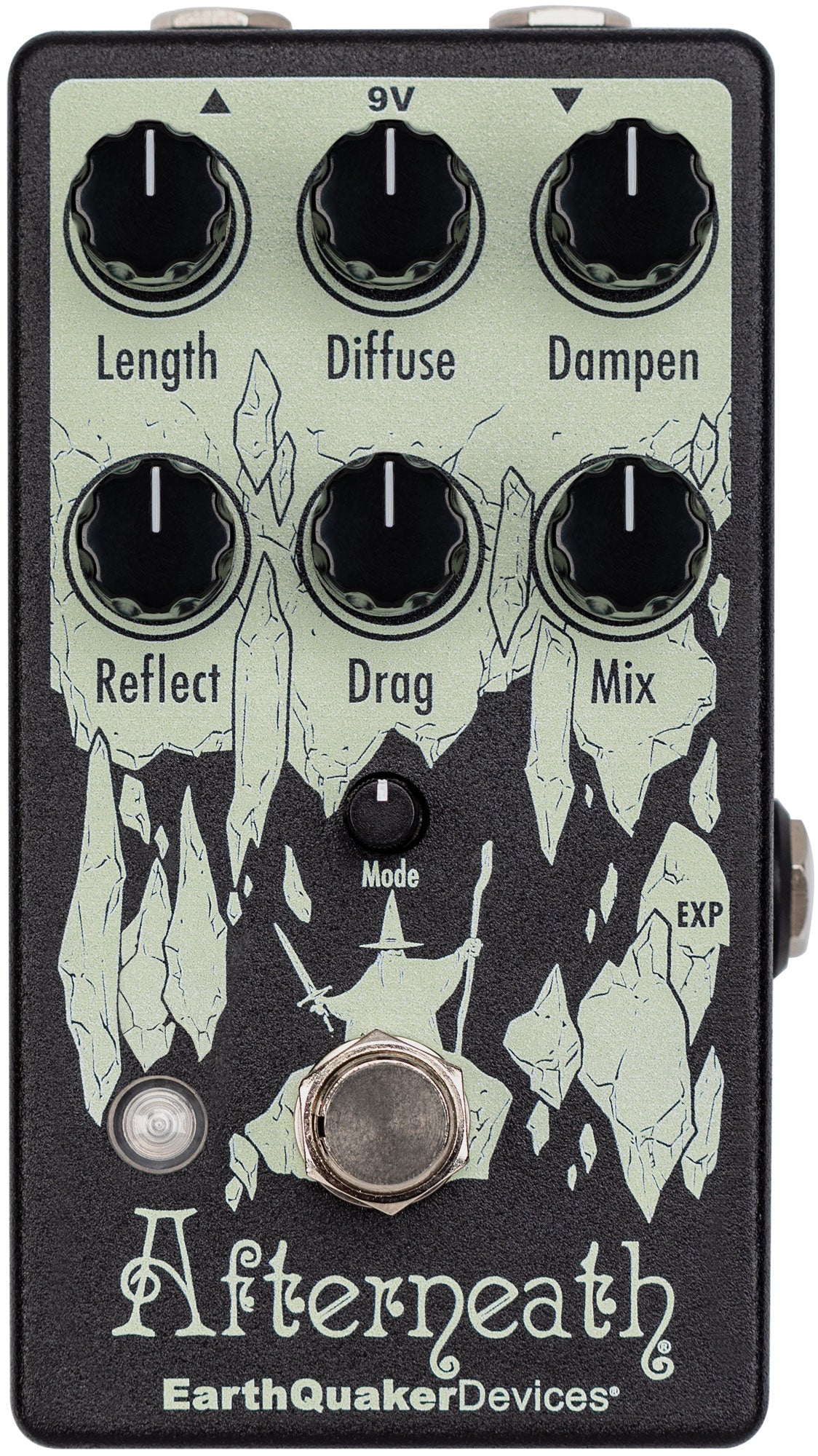 EarthQuaker Devices Afterneath V3 Enhanced Otherworldly Reverberation Machine Effect Pedal