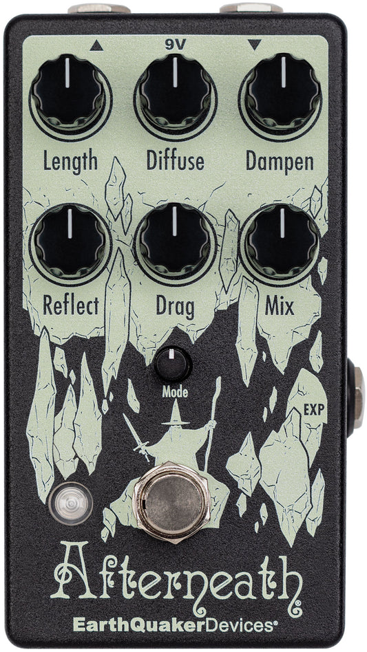 EarthQuaker Devices Afterneath V3 Enhanced Otherworldly Reverberation Machine Effect Pedal