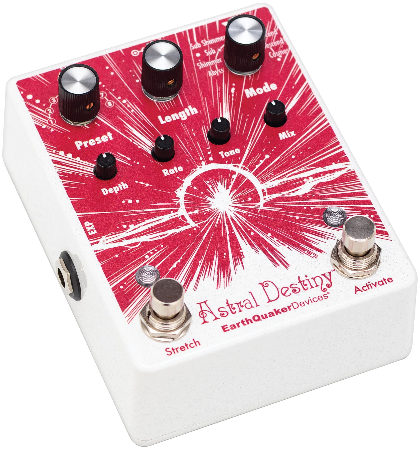 EarthQuaker Devices Astral Destiny Octal Octave Reverberation Odyssey Effect Pedal