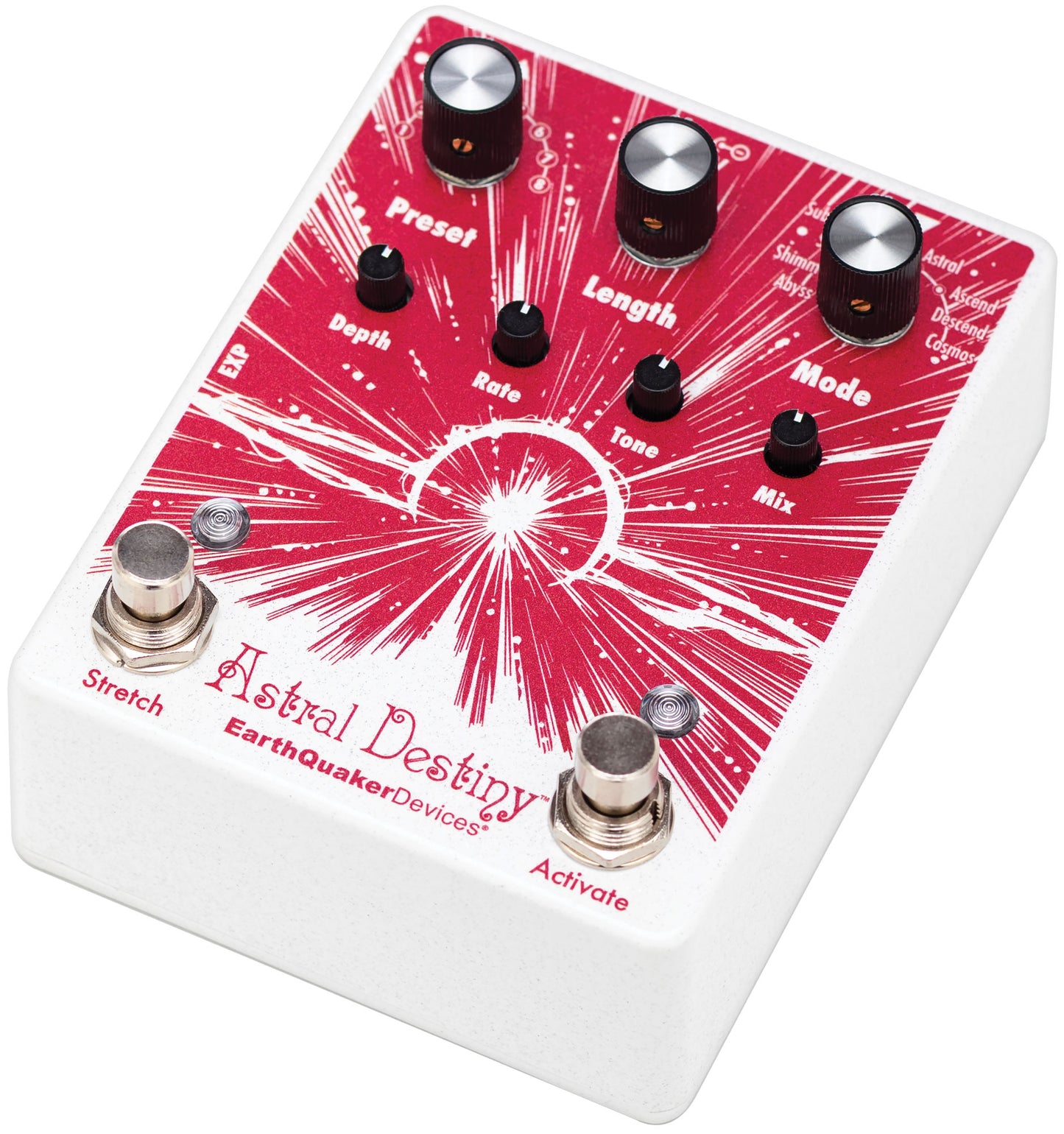 EarthQuaker Devices Astral Destiny Octal Octave Reverberation Odyssey Effect Pedal