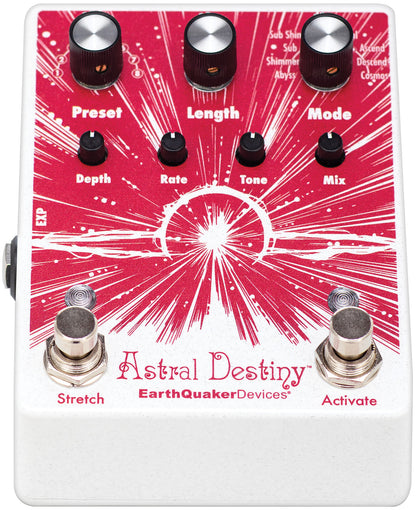 EarthQuaker Devices Astral Destiny Octal Octave Reverberation Odyssey Effect Pedal