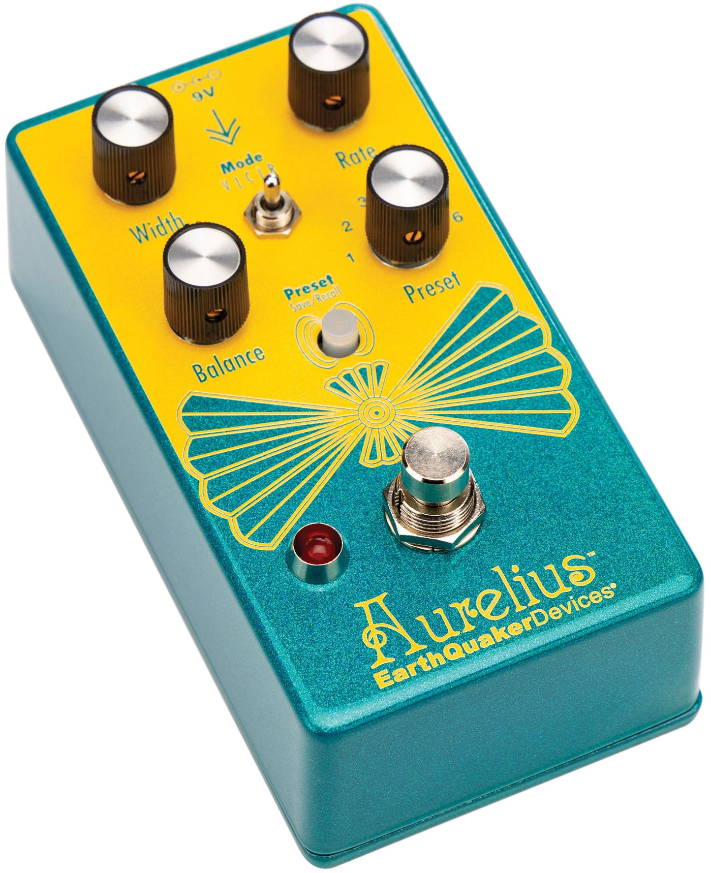 EarthQuaker Devices Aurelius Tri-Voice Chorus Effect Pedal