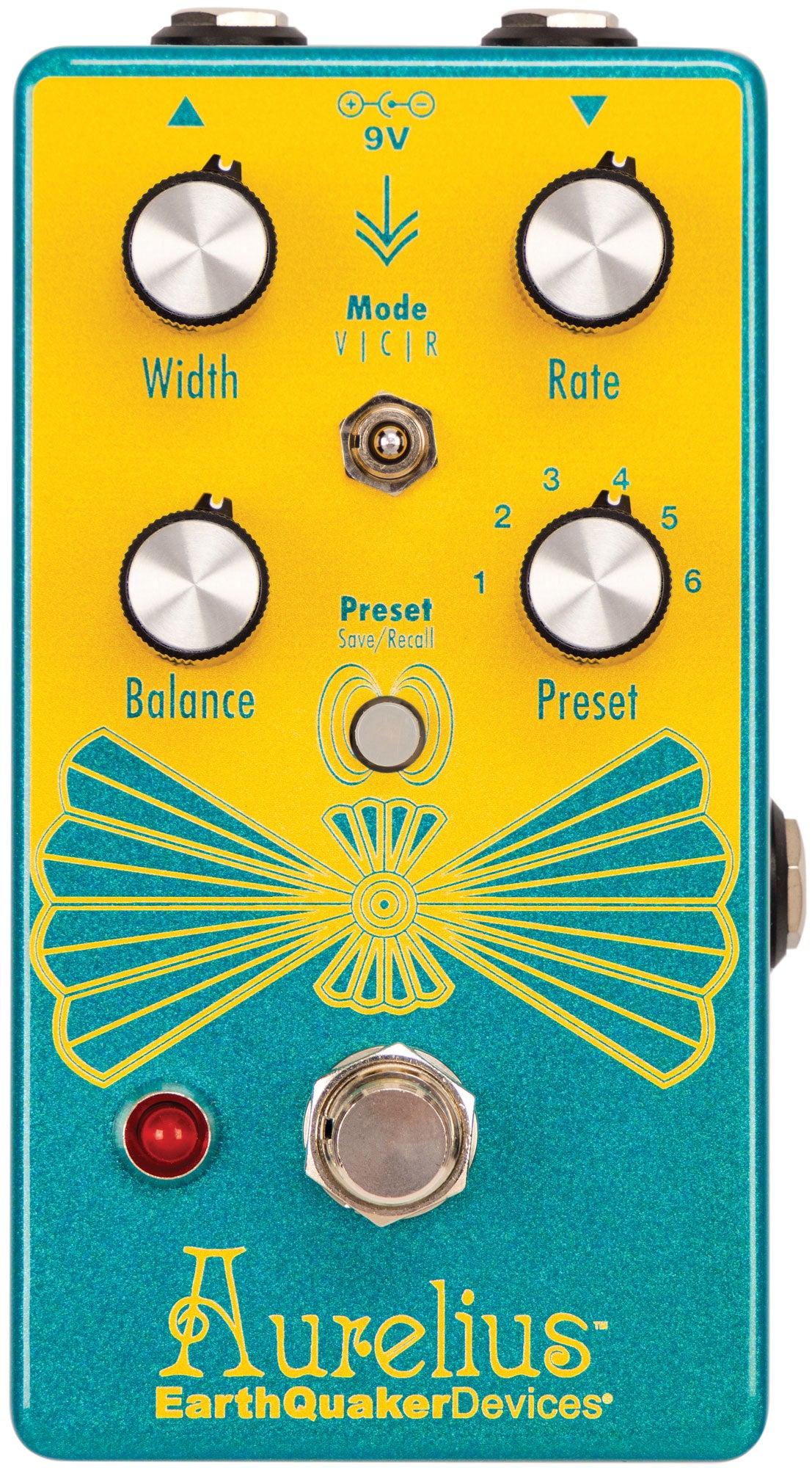 EarthQuaker Devices Aurelius Tri-Voice Chorus Effect Pedal