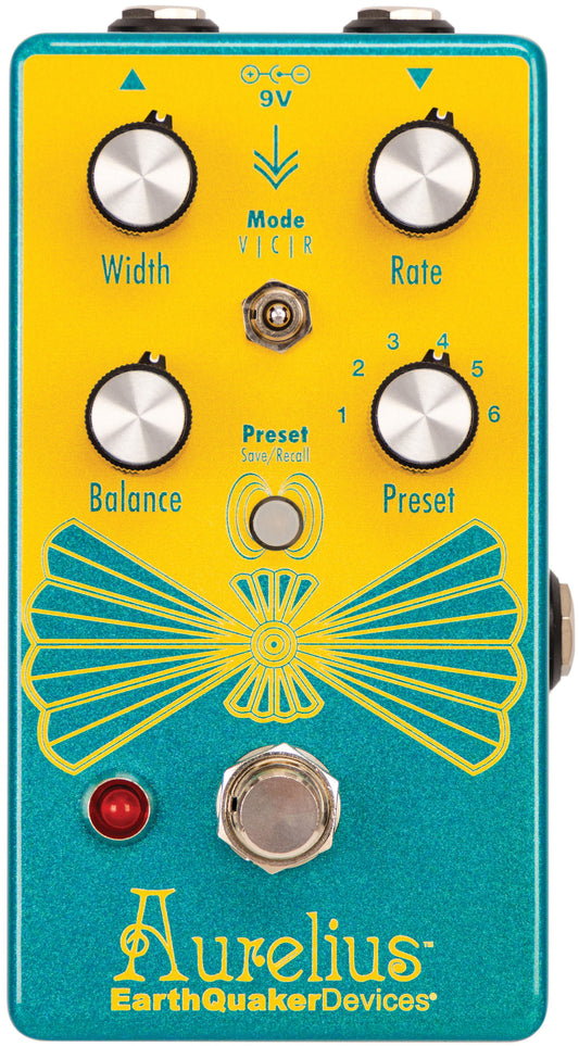 EarthQuaker Devices Aurelius Tri-Voice Chorus Effect Pedal