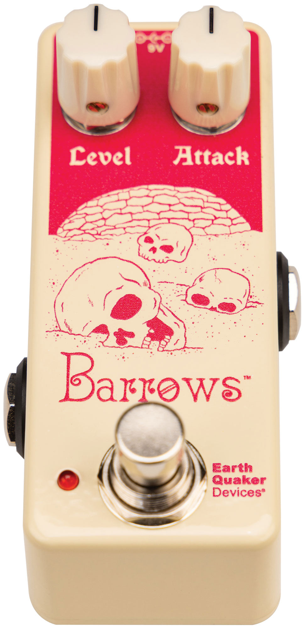 EarthQuaker Devices Barrows Fuzz Attacker Effect Pedal