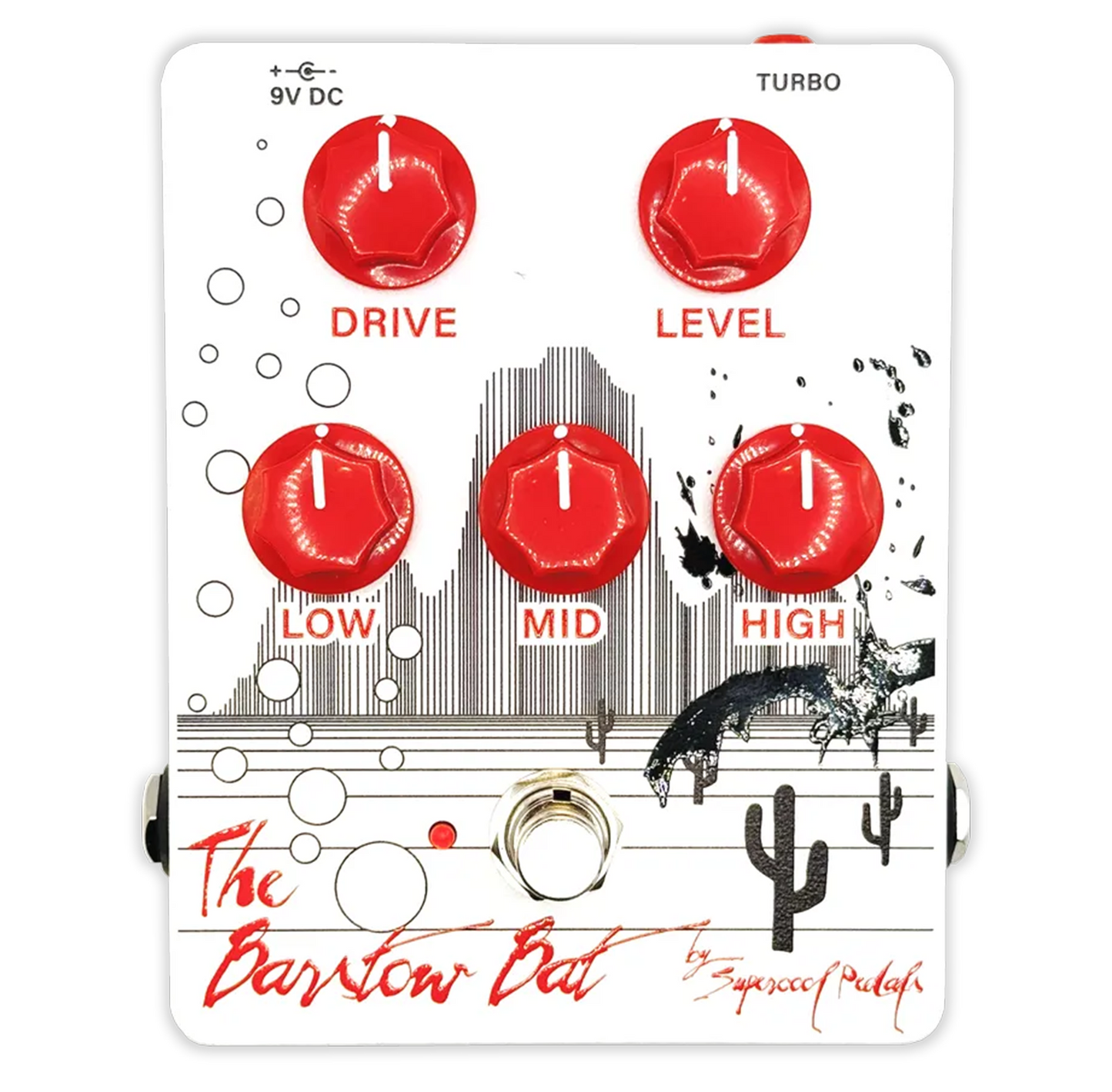 Supercool Pedals The Barstow Bat Distortion Pedal