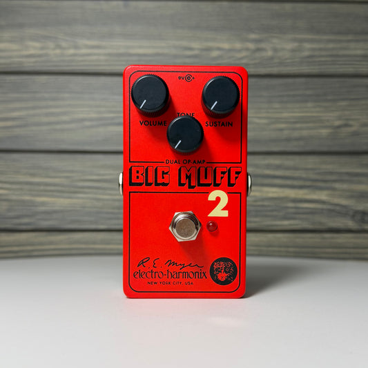 Electro-Harmonix Big Muff Pi 2 Dual Op Amp Fuzz Pedal