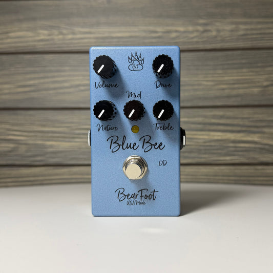 BearFoot FX Blue Bee Bass Overdrive Pedal