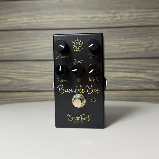 BearFoot FX Bumble Bee Cranked Tweed Overdrive Pedal
