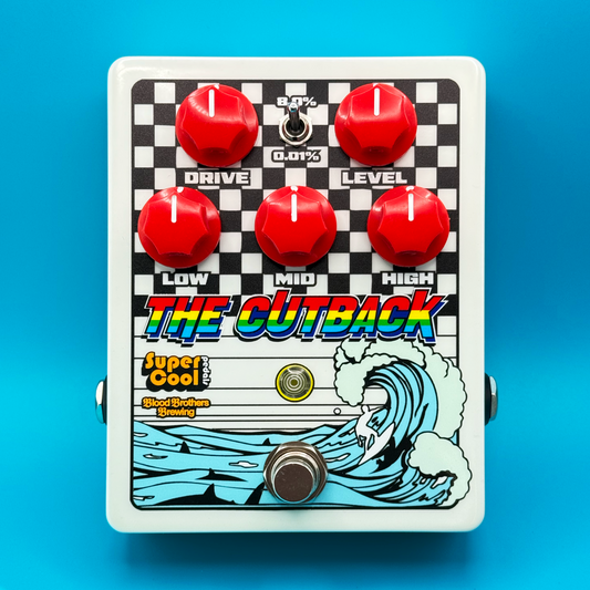 SuperCool Pedals The Cutter Pre-Amp Distortion Pedal
