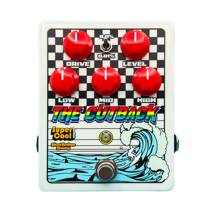 SuperCool Pedals The Cutter Pre-Amp Distortion Pedal