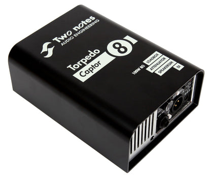 Two Notes Torpedo Captor 8 ohm Reactive Load Box - Attenuator - Amp DI