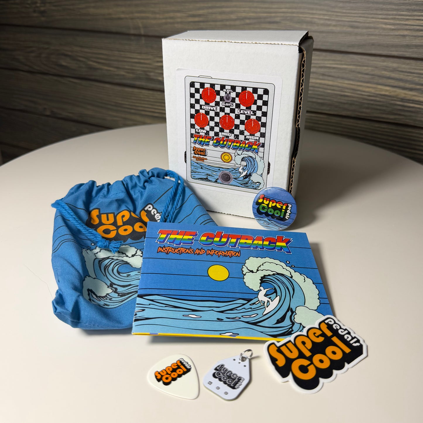 SuperCool Pedals The Cutback Pre-Amp Distortion Pedal