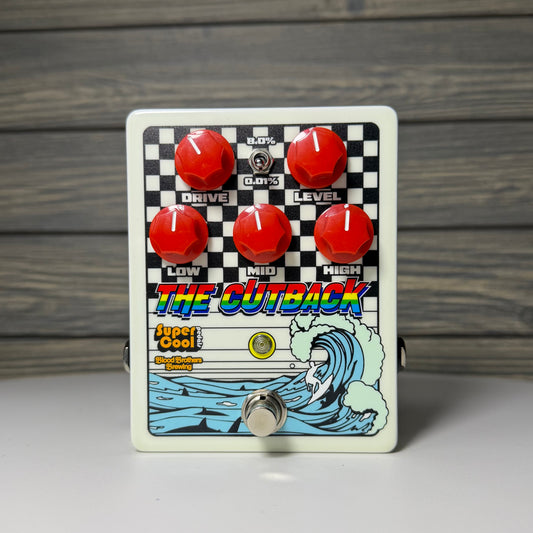 SuperCool Pedals The Cutback Pre-Amp Distortion Pedal