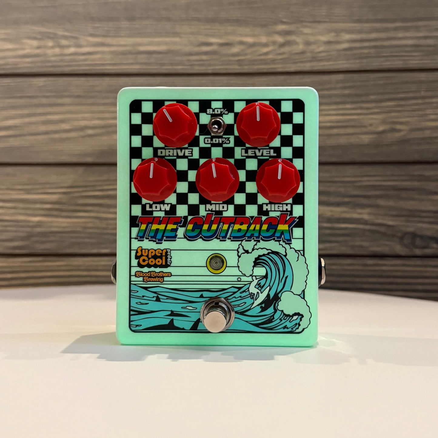 SuperCool Pedals The Cutback Pre-Amp Distortion Pedal