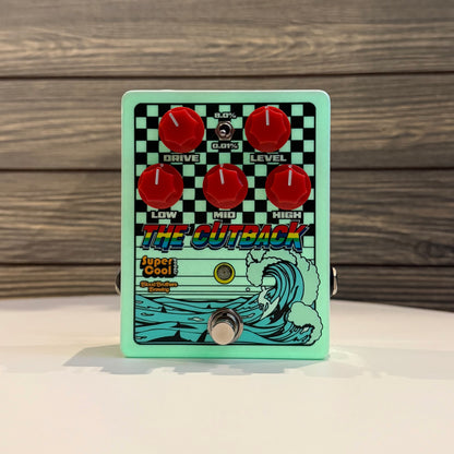 SuperCool Pedals The Cutback Pre-Amp Distortion Pedal