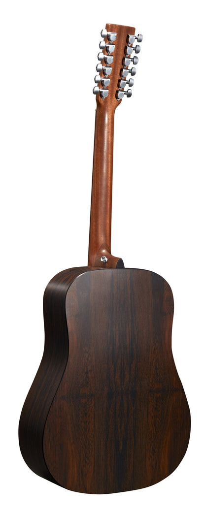 Martin X Series D-X2E Brazilian 12-String Acoustic-Electric Guitar with Softshell Case