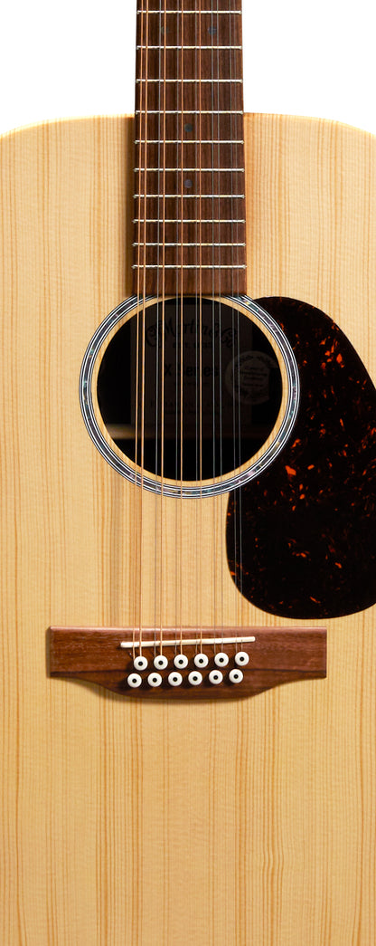 Martin X Series D-X2E Brazilian 12-String Acoustic-Electric Guitar with Softshell Case