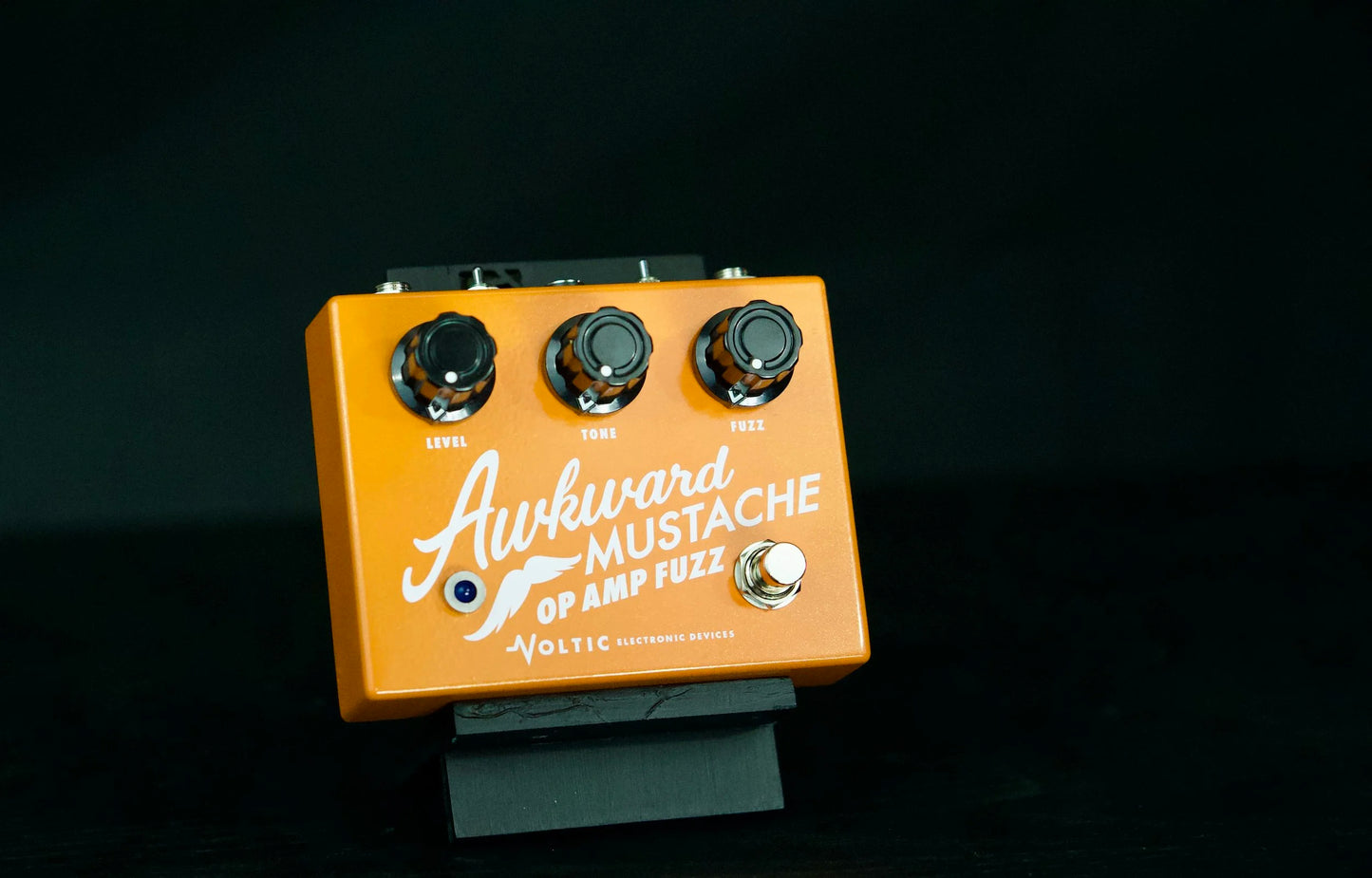 Voltic Electronic Devices Awkward Mustache Op Am Fuzz Pedal