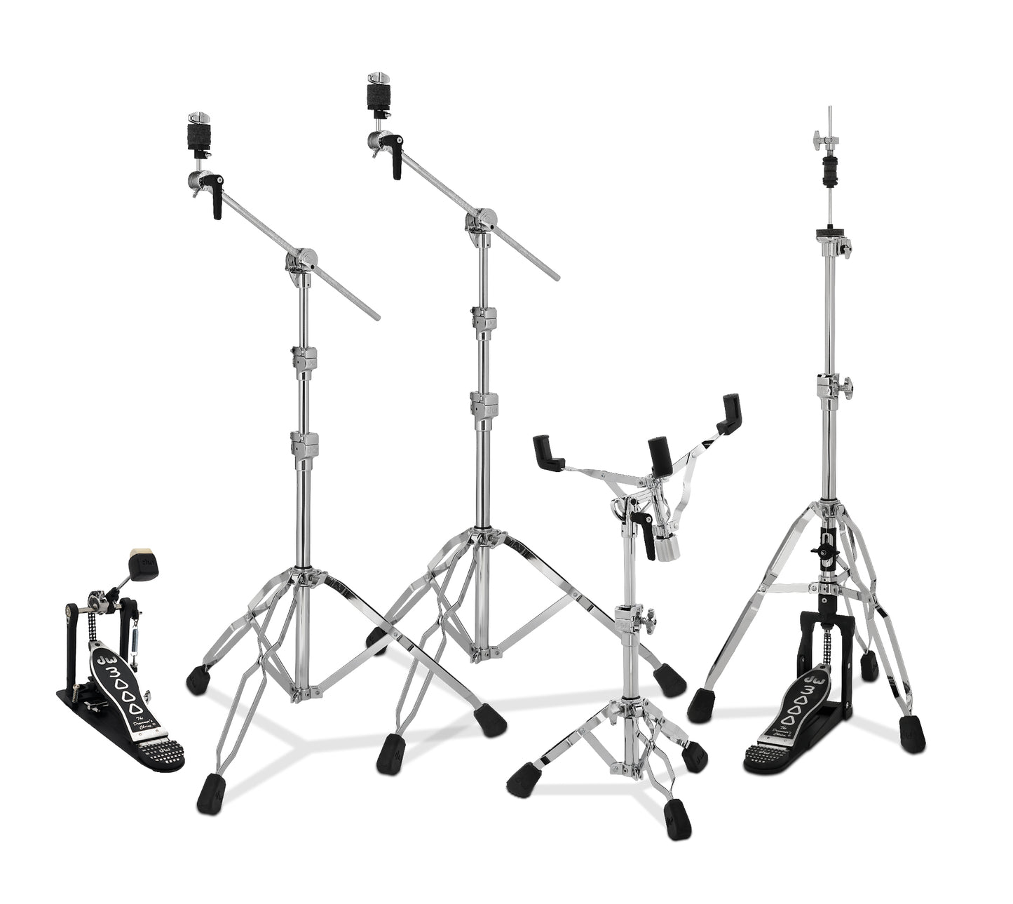 Drum Workshop DW 3000 Series Hardware Pack, 5-Piece DWCP3000PKA2