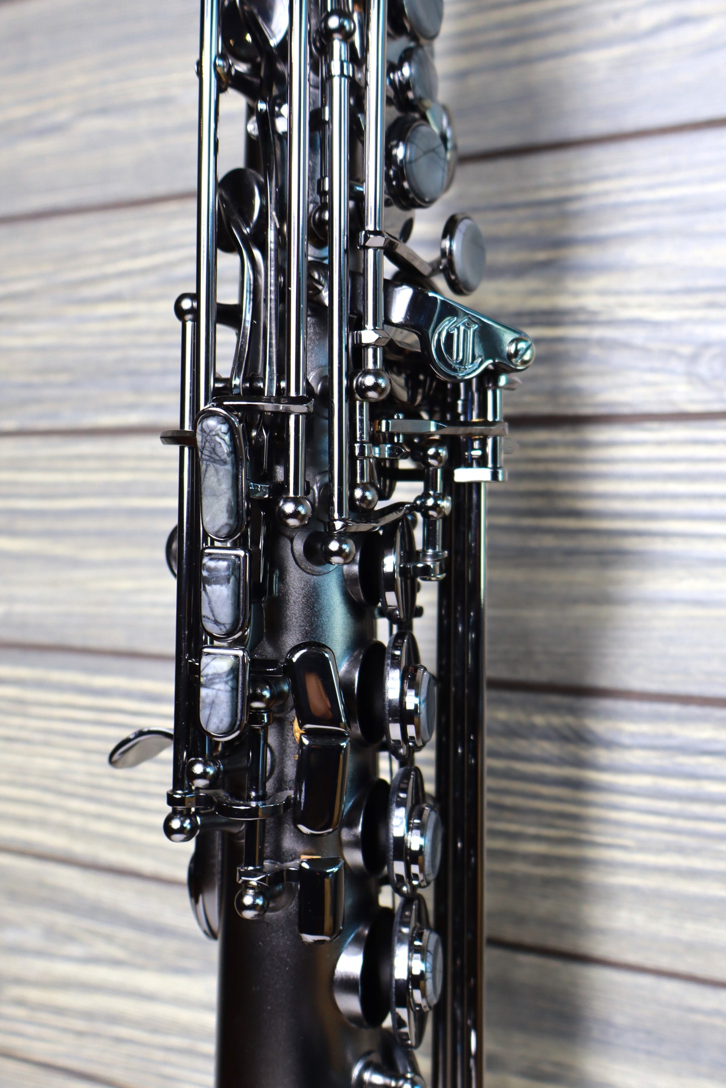 Cannonball Big Bell Stone Series Straight Soprano Sax Raven  - S5-B Ice B