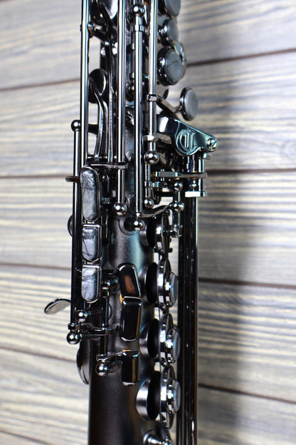 Cannonball Big Bell Stone Series Straight Soprano Sax Raven  - S5-B Ice B