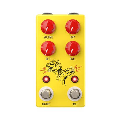 JHS Double Dragon Lo-Fi Octave Pedal